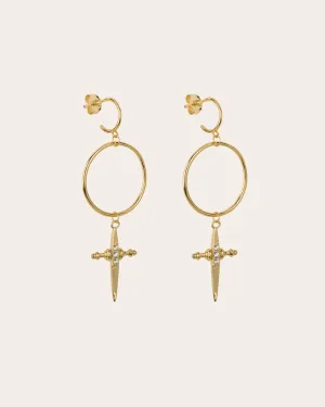 The Serene Beverly earrings - gold plated