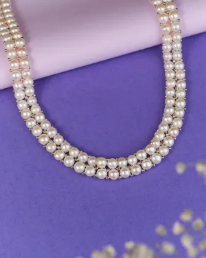 The Wit White Pearl Necklace