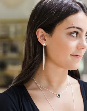 Thorn Silver Earrings