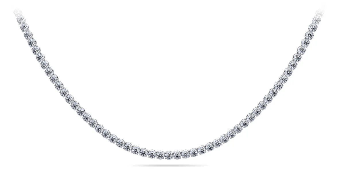 Timeless Dreams Riviera Diamond Necklace with 10.96 ct.(finished) 2.7mm