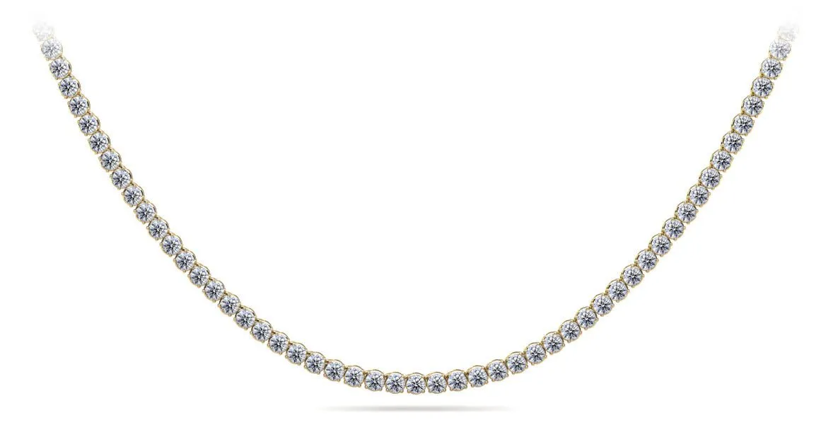 Timeless Dreams Riviera Diamond Necklace with 10.96 ct.(finished) 2.7mm