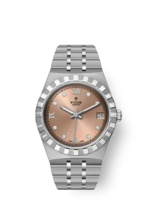Tudor Royal, Stainless Steel with Diamond-set, 34mm, Ref# M28400-0011