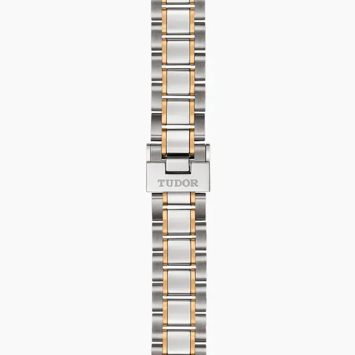 Tudor Style, Stainless Steel and Yellow Gold with Diamond-set, 41mm, Ref# M12713-0007