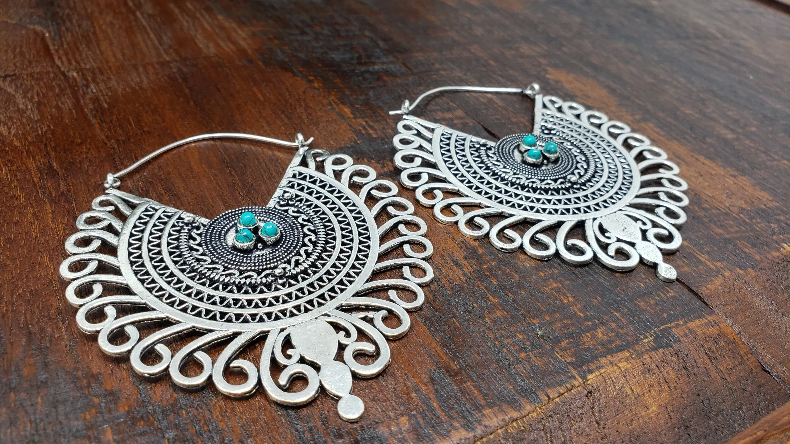 Turquoise Empress Earrings