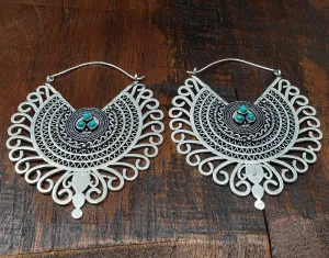 Turquoise Empress Earrings