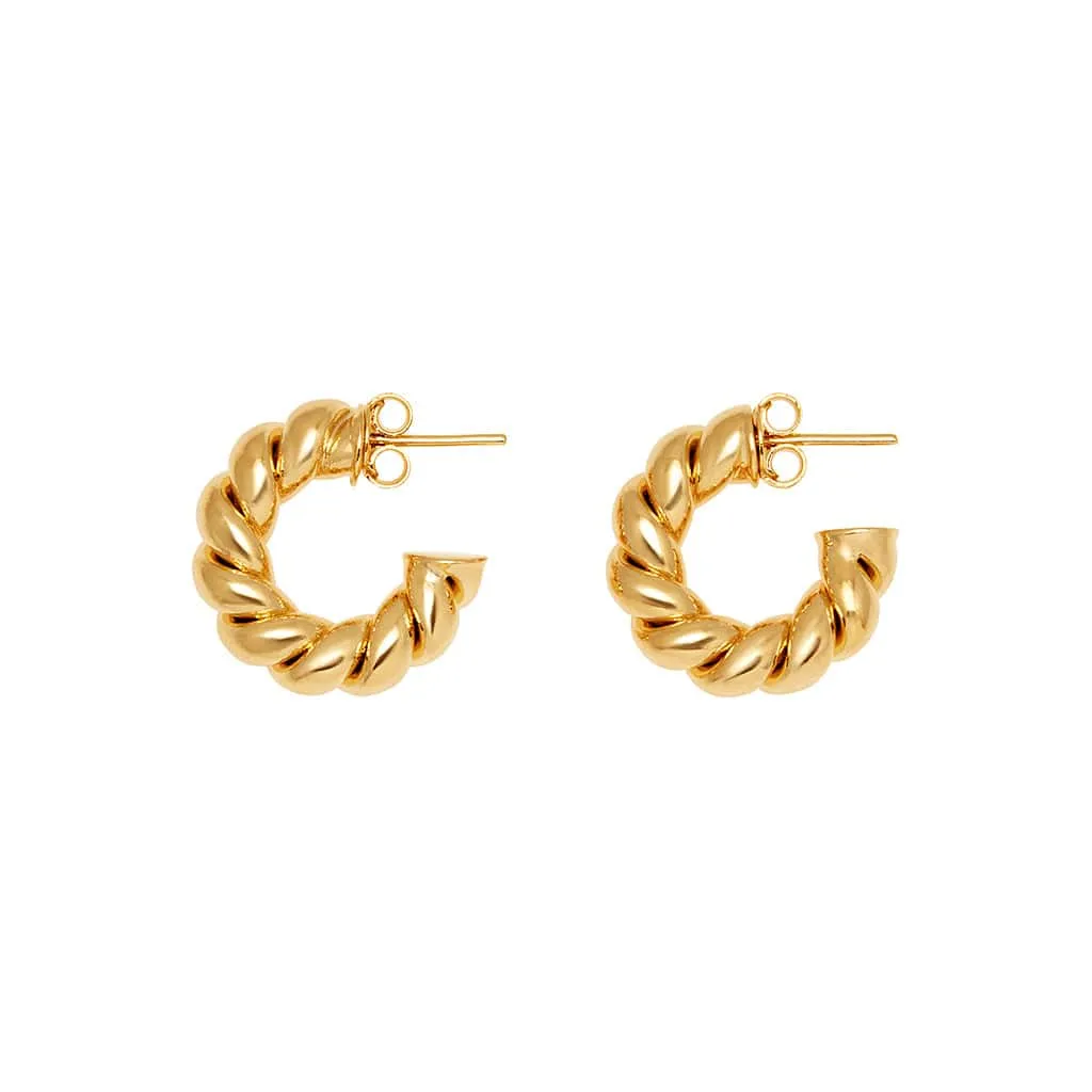 Twisted Sister Hoops (Small)