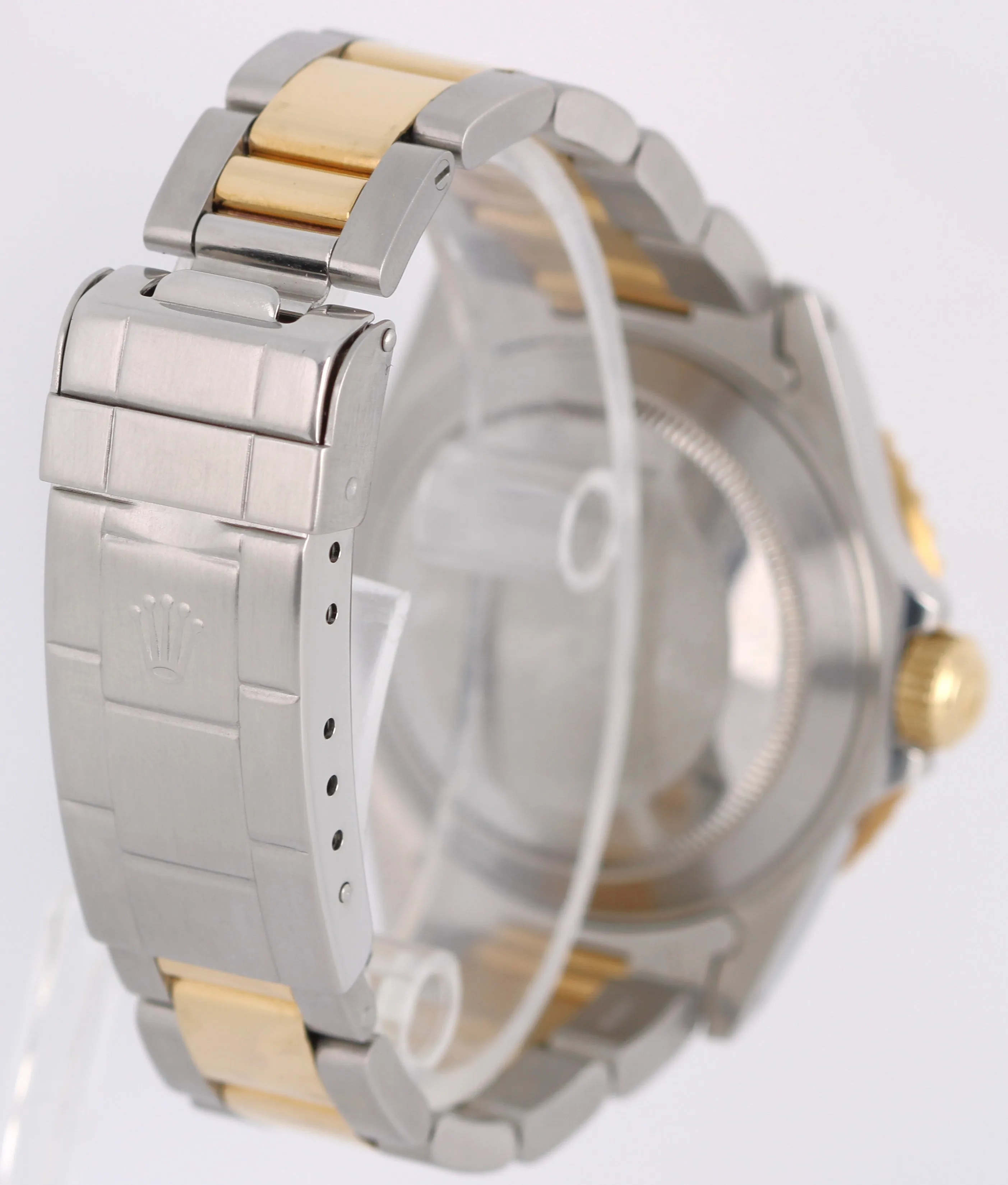 UNPOL. Rolex Submariner Date Two-Tone SERTI DIAMOND CHAMPAGNE 40mm 16613 Watch