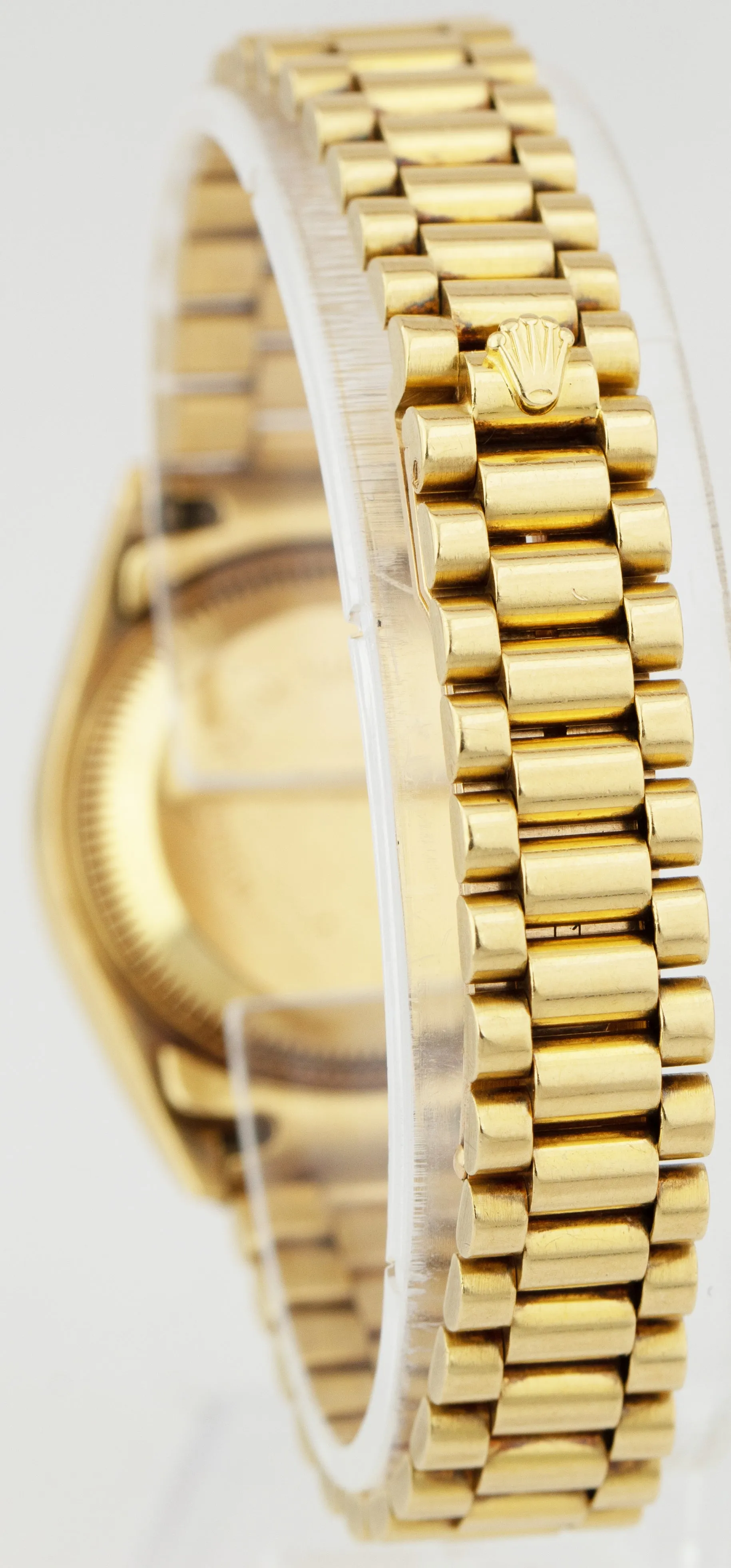 UNPOLISHED Ladies Rolex DateJust President 26mm Champagne Automatic Watch 69178