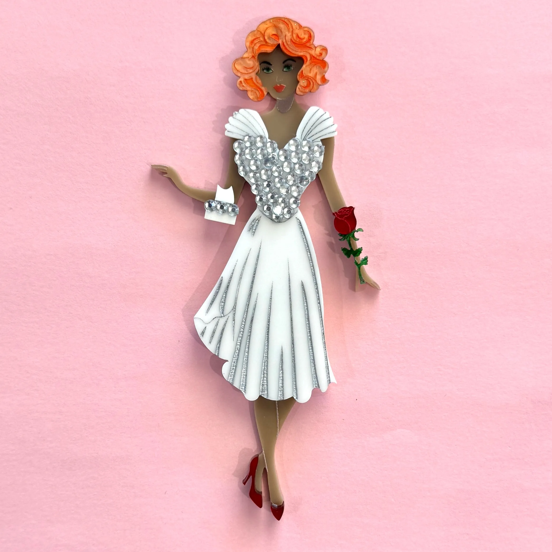 Valentines 💌 hair red - Gloria doll clothes