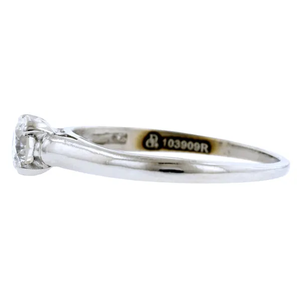 Vintage Diamond Solitaire Engagement Ring, TRB 0.38ct