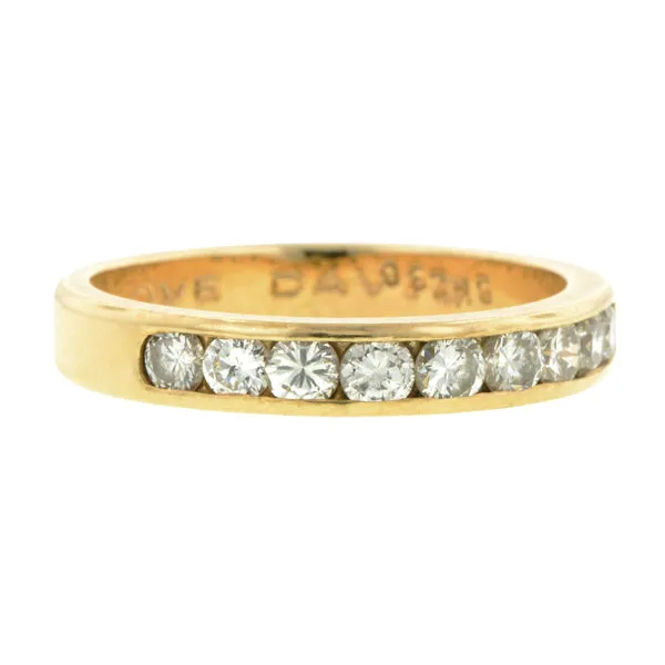 Vintage Diamond Wedding Band