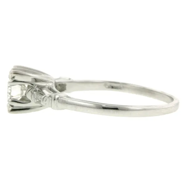 Vintage Engagement Ring, RBC 0.60ct