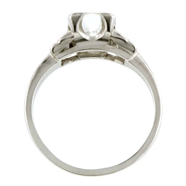 Vintage Engagement Ring, TRB 1.05ct