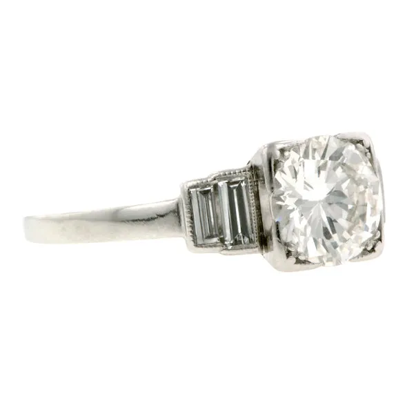Vintage Engagement Ring, TRB 1.05ct