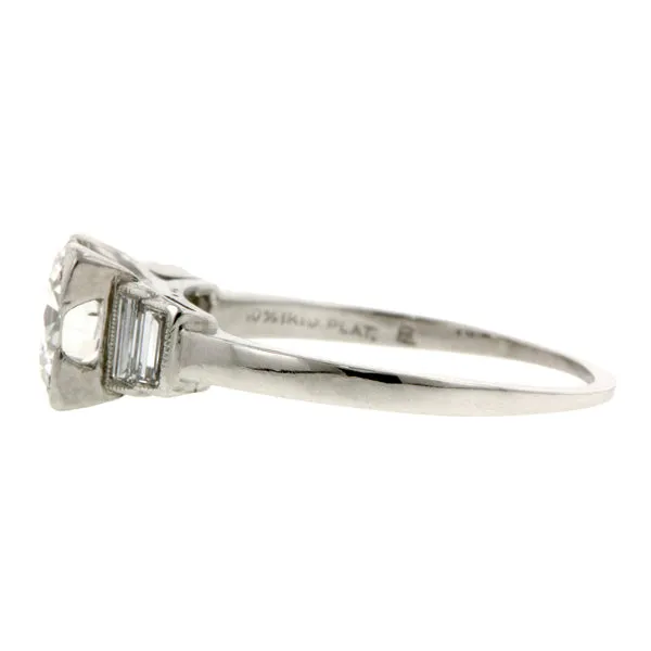 Vintage Engagement Ring, TRB 1.05ct