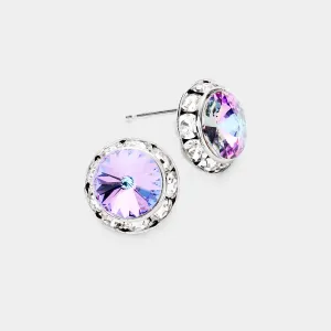 Volcano Stud Earrings 0.5" | 123294