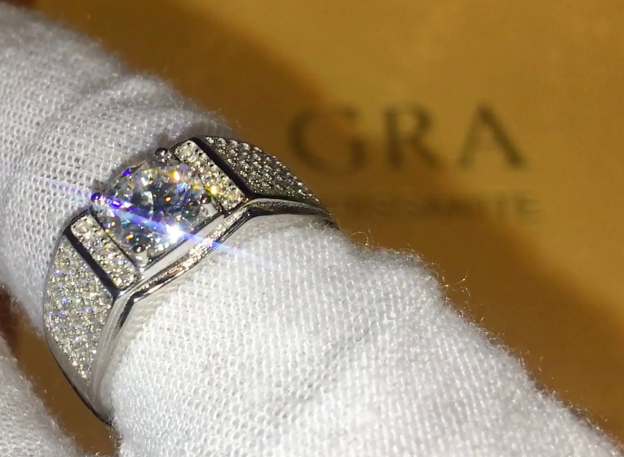 Wedding Ring | 1.0 Carat Ring | Moissanite Ring | Mens Wedding Ring | Mens Ring | Mens Diamond Ring | Mens Wedding Band | Mens Moissanite