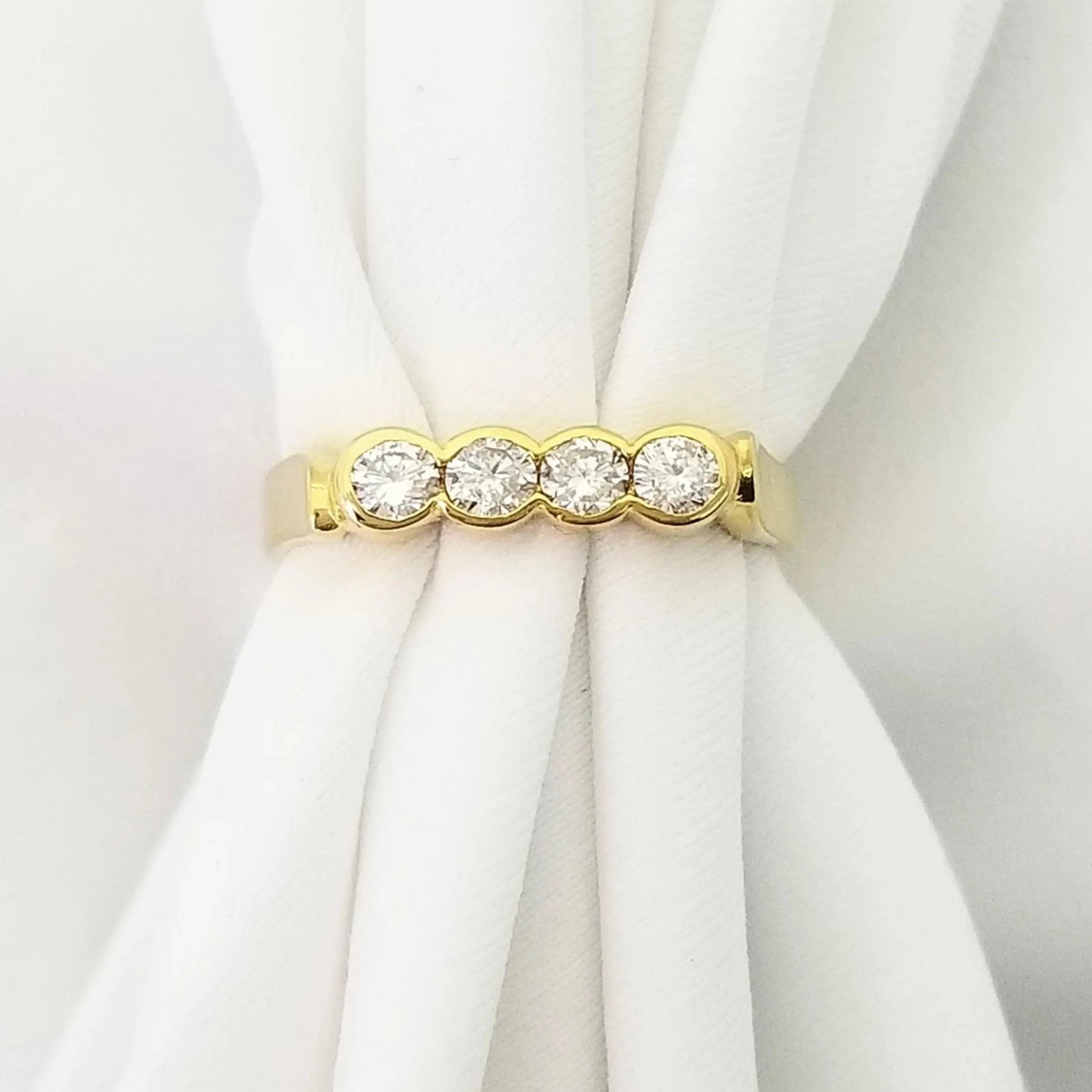 Yellow Gold Diamond Eternity Ring