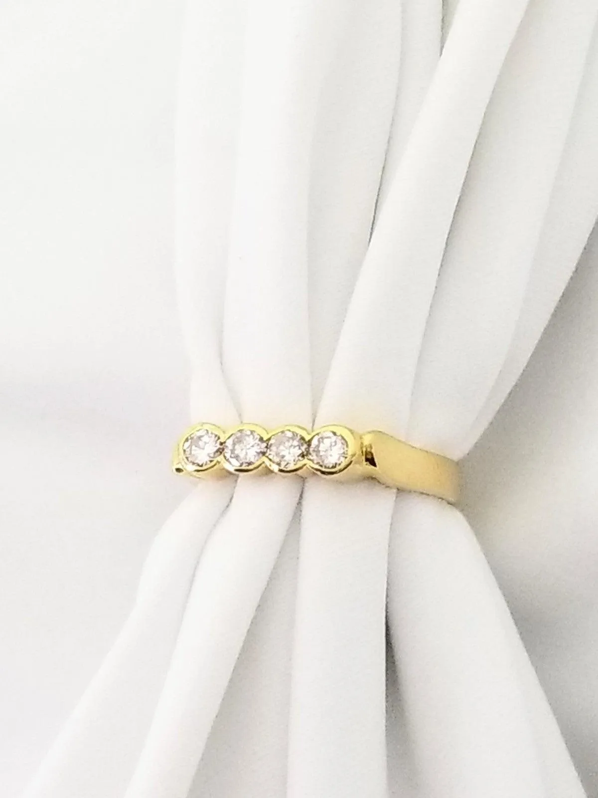 Yellow Gold Diamond Eternity Ring