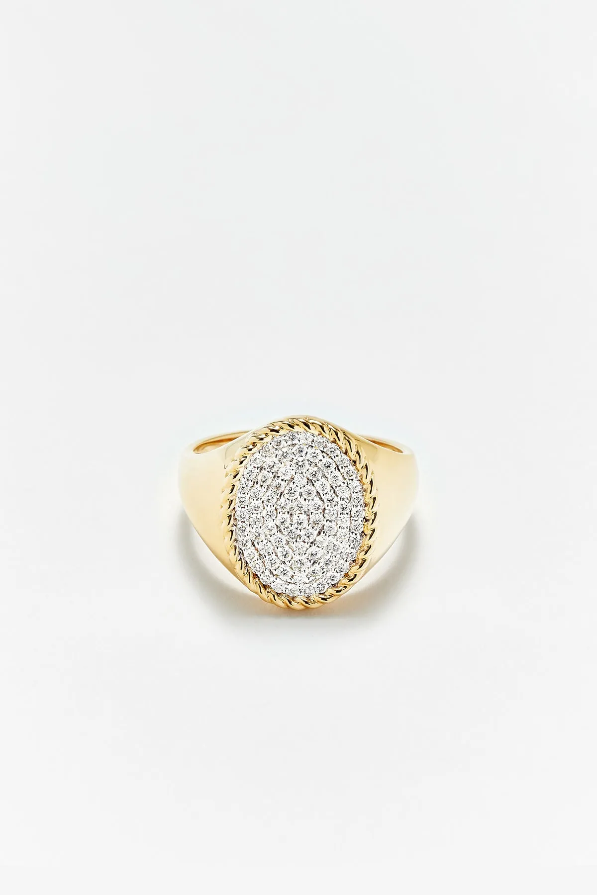 YVONNE LÉON | DIAMOND OVAL RING