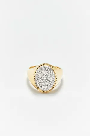 YVONNE LÉON | DIAMOND OVAL RING